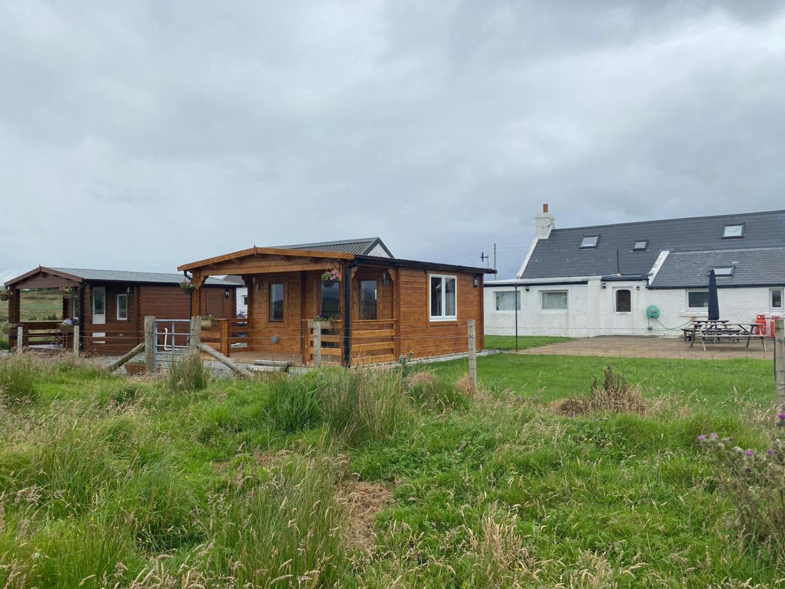 Harlosh Log Cabins Dunvegan  Ruang foto
