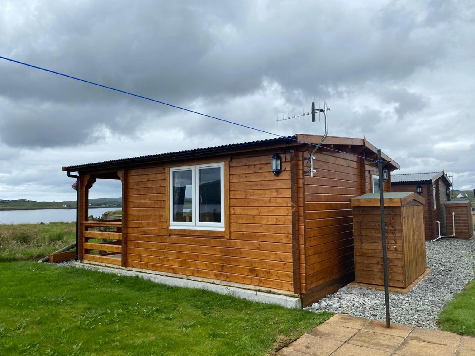 Harlosh Log Cabins Dunvegan  Ruang foto