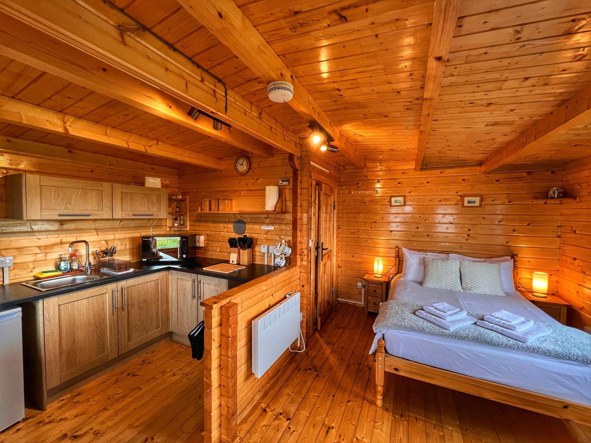 Harlosh Log Cabins Dunvegan  Ruang foto