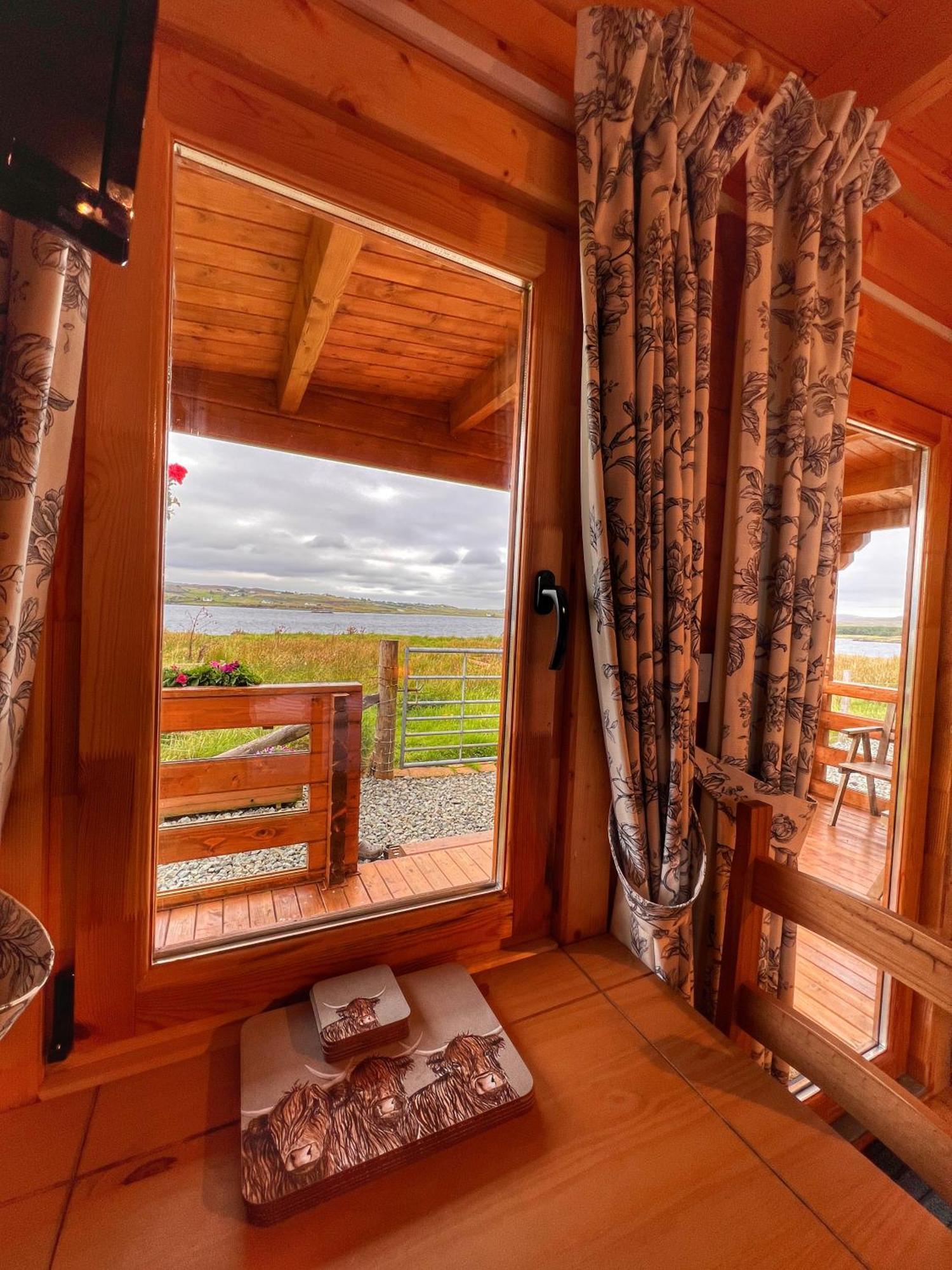 Harlosh Log Cabins Dunvegan  Ruang foto