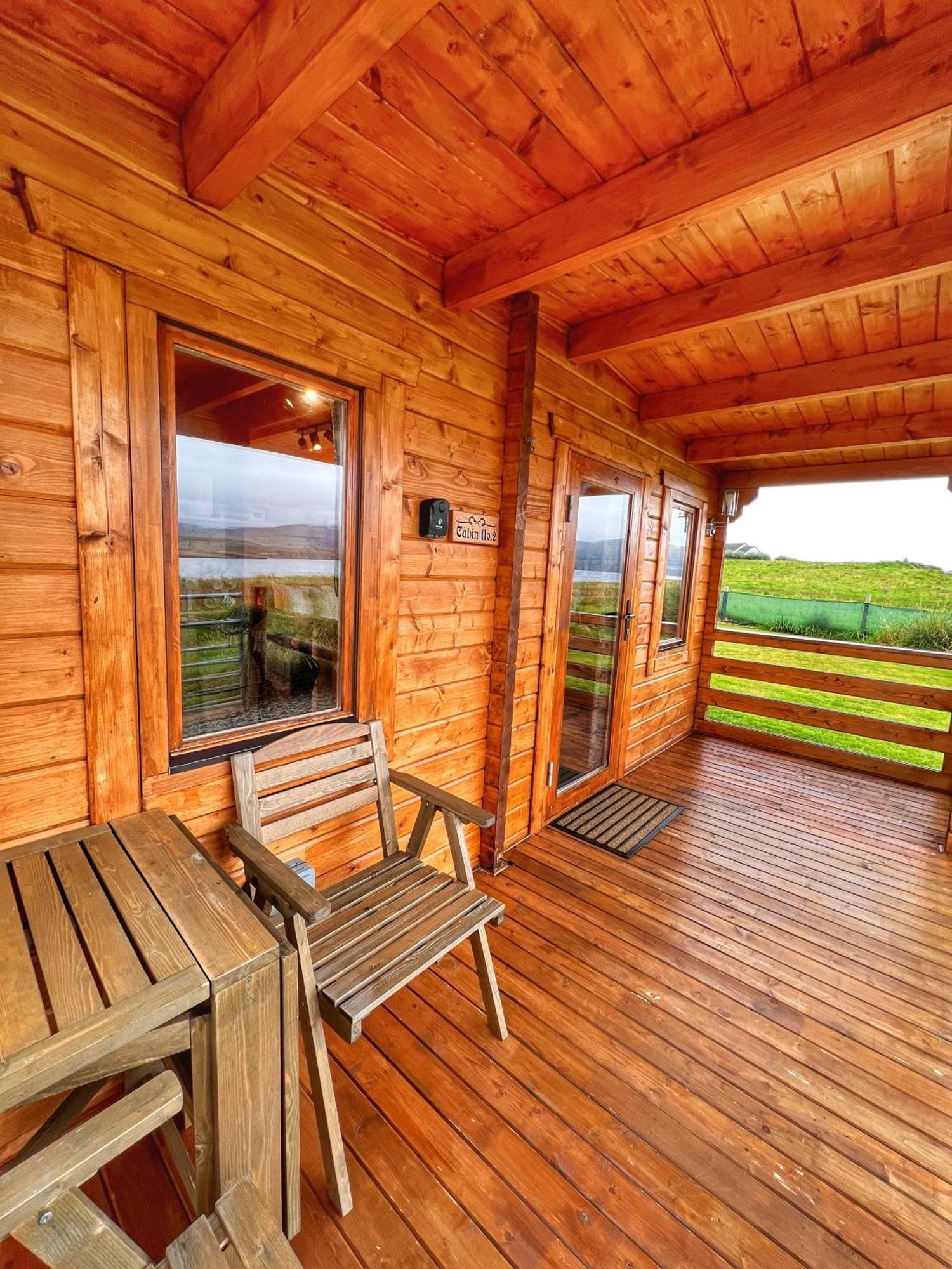 Harlosh Log Cabins Dunvegan  Ruang foto