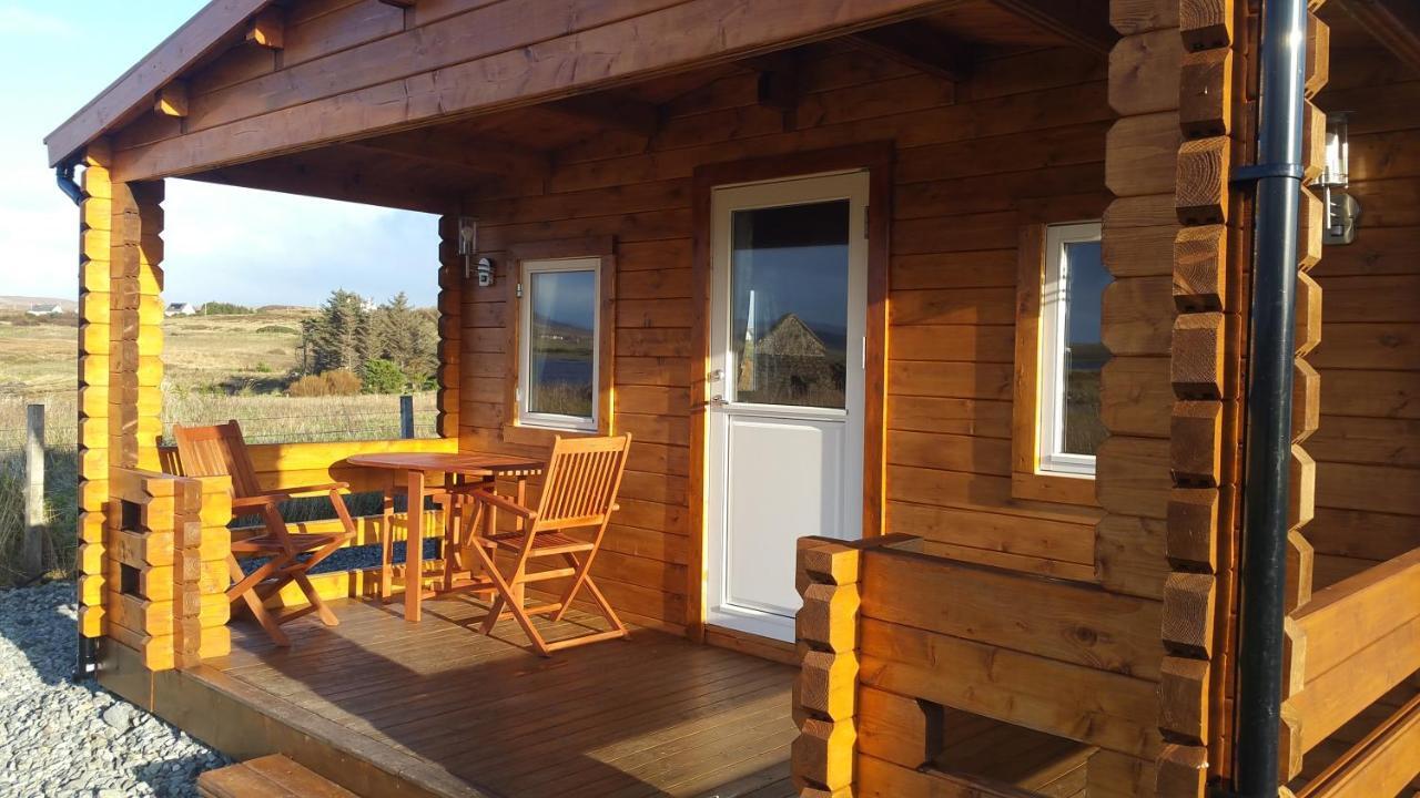 Harlosh Log Cabins Dunvegan  Bagian luar foto