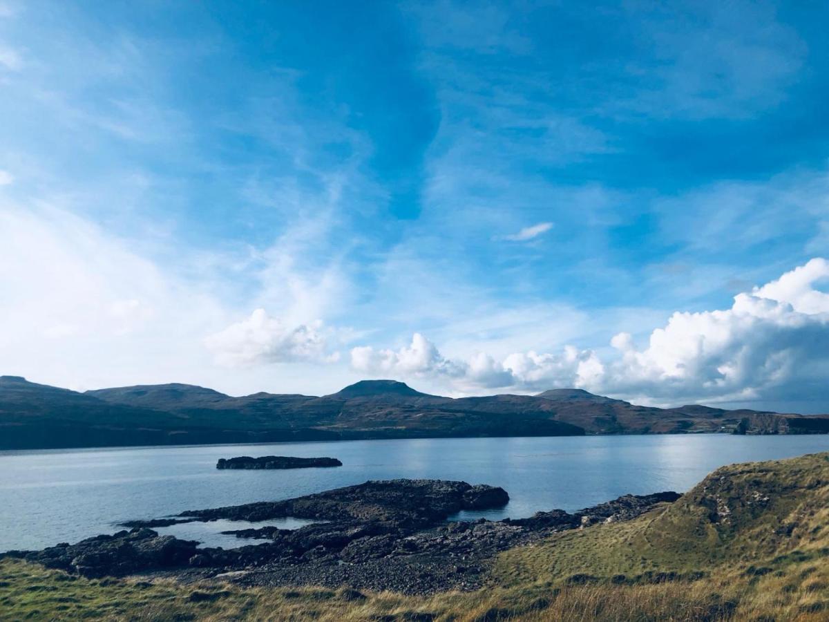 Harlosh Log Cabins Dunvegan  Bagian luar foto