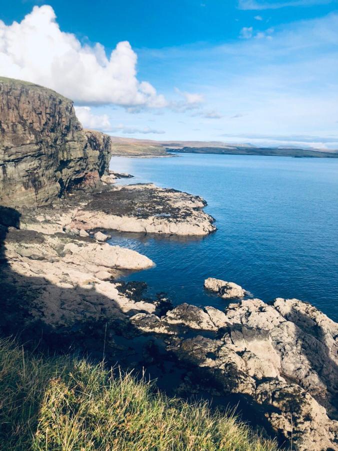 Harlosh Log Cabins Dunvegan  Bagian luar foto