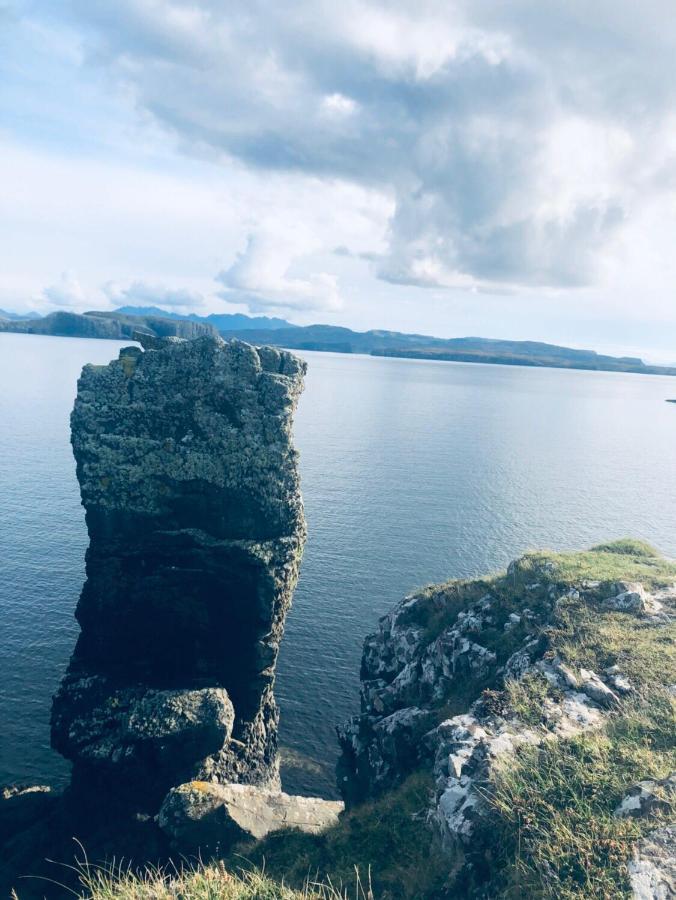 Harlosh Log Cabins Dunvegan  Bagian luar foto